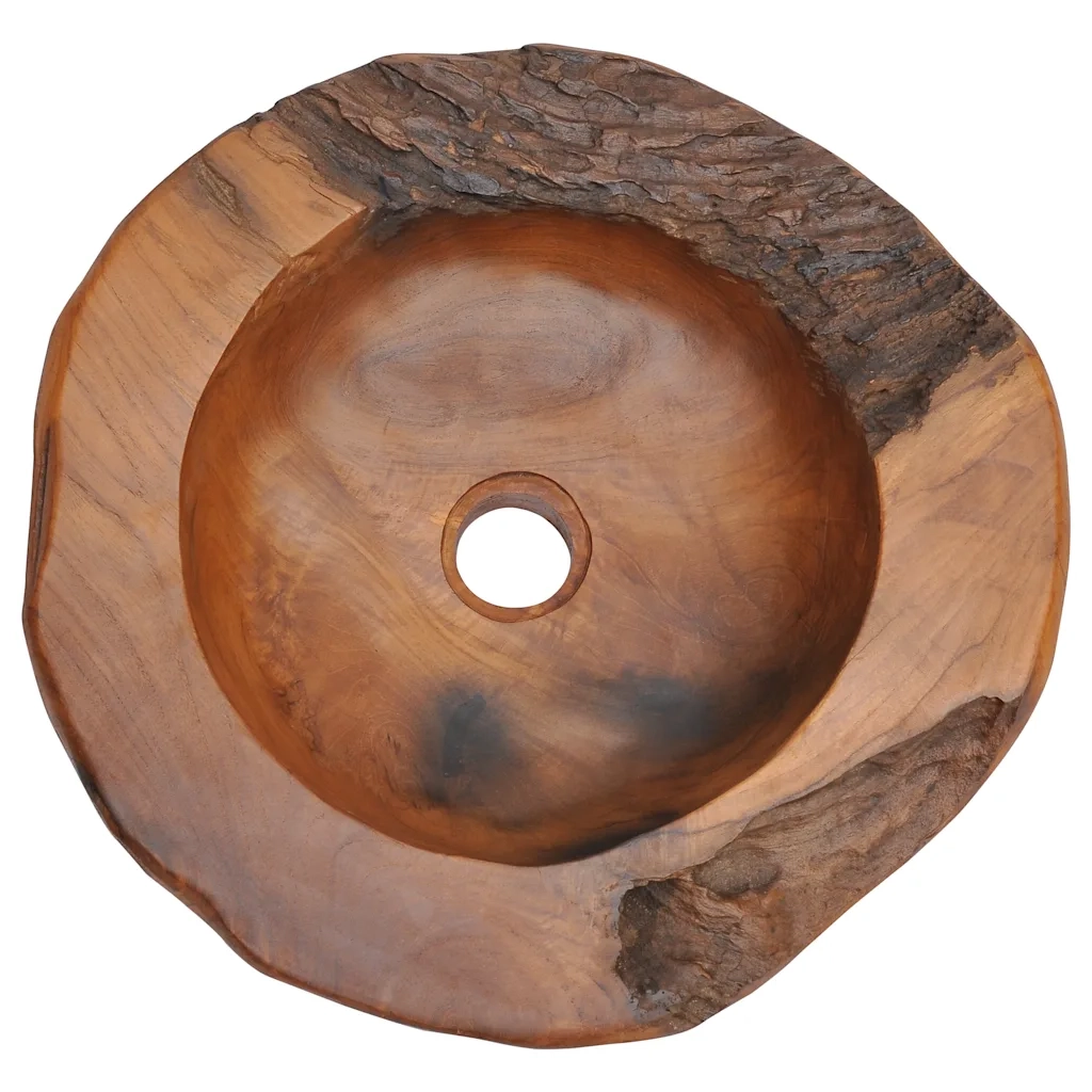 Lavabo in Legno di Teak 45 cm cod mxl 54534