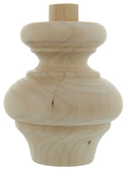 PIEDE IN LEGNO ONTANO 53012 88X100 MM- 8,0 pz