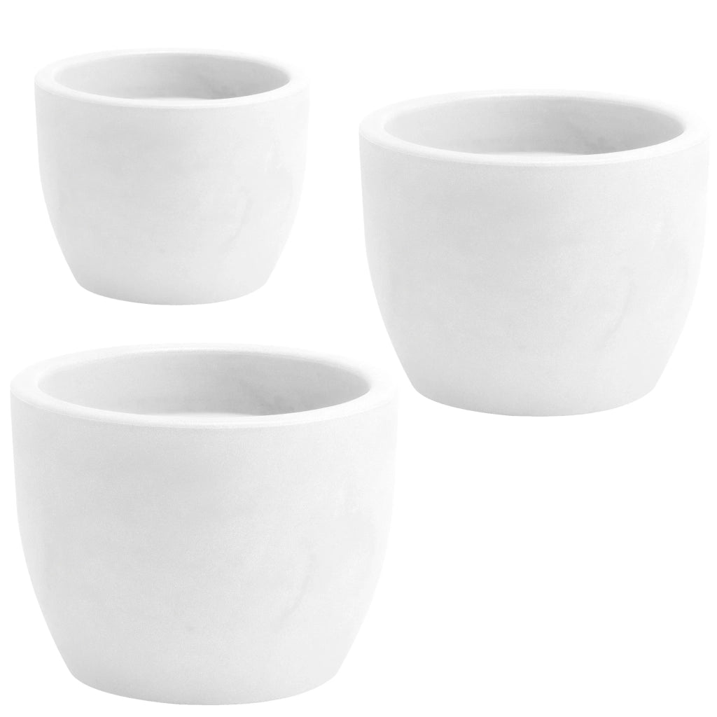 Vaso Nicoli Hera Matt tondo in resina opaca