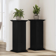 Supporto per Piante Quercia Nera 33x33x100 cm Legno Strutturato