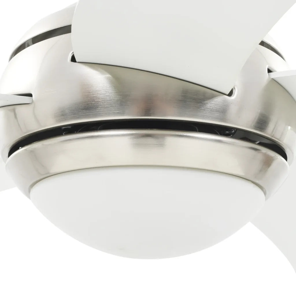 Ventilatore da Soffitto Decorato con Luce 128 cm Bianco CFW9203155