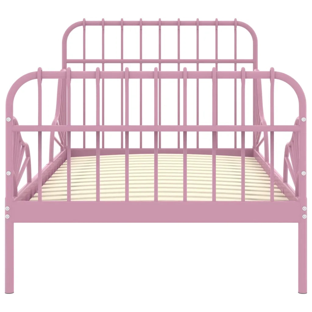Giroletto Estendibile Rosa in Metallo 80x130/200 cm 324743
