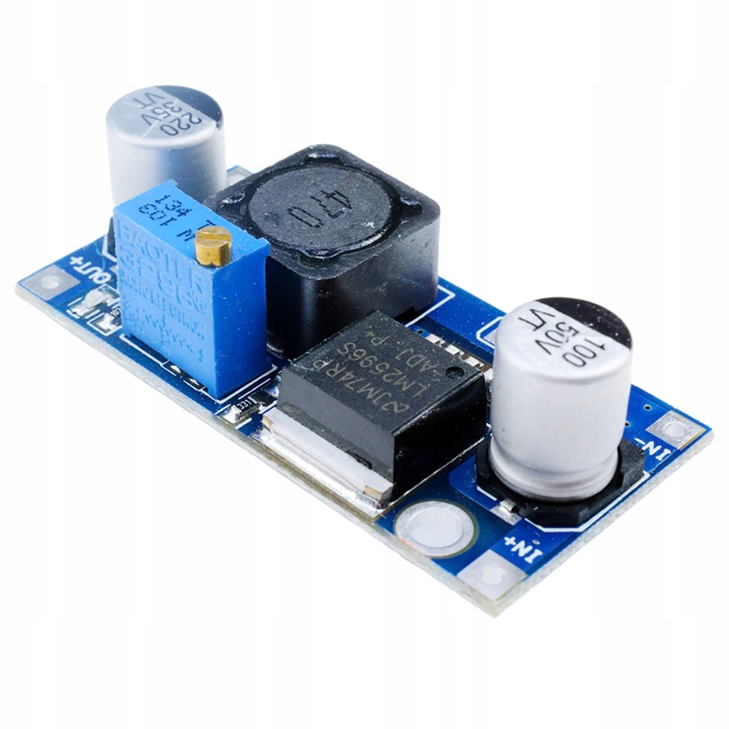 Modulo Convertitore DC-DC Step-Down LM2596S – Alta Efficienza 92% | Ingresso 3.2-35V, Uscita 1.5-35V