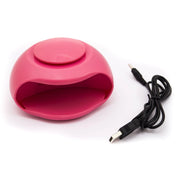 Trade Shop - Mini Lampada Uv 3 Led Asciuga Smalto Unghie Mani Nail Art Sa-26 -