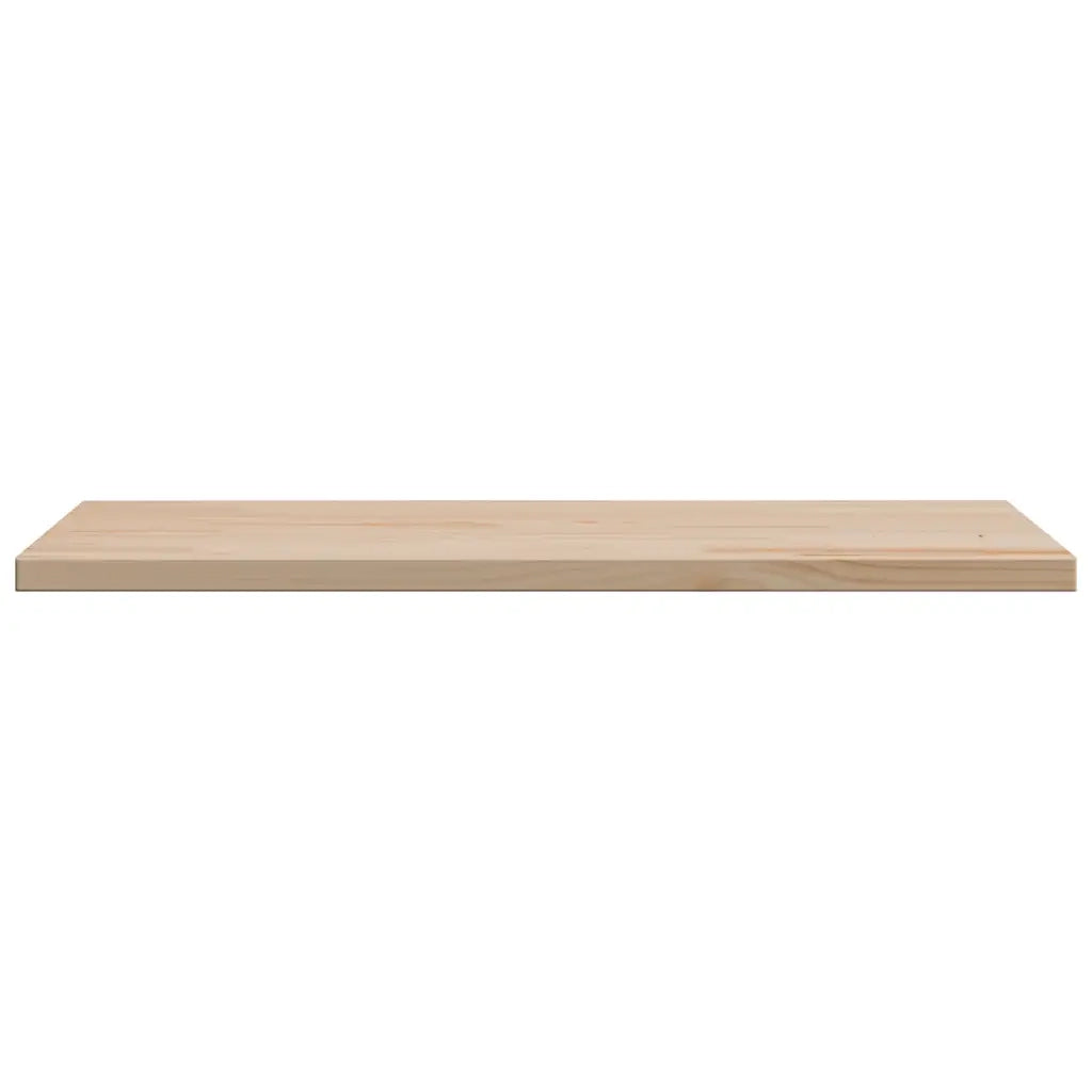 Piano per Tavolo 80x50x1,7 cm Rettangolare Legno Massello Pino