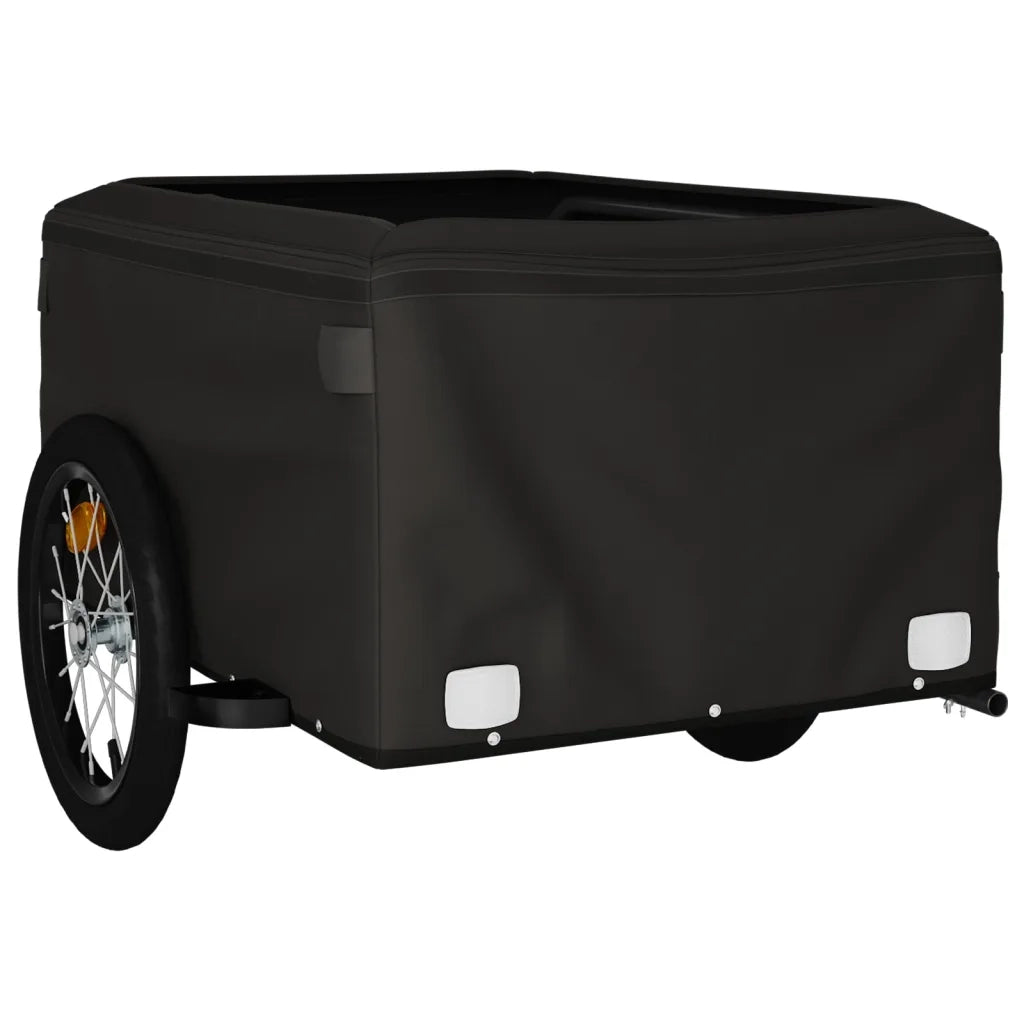 Rimorchio da Bici Nero e Blu 45 kg in Ferro CFW3552666