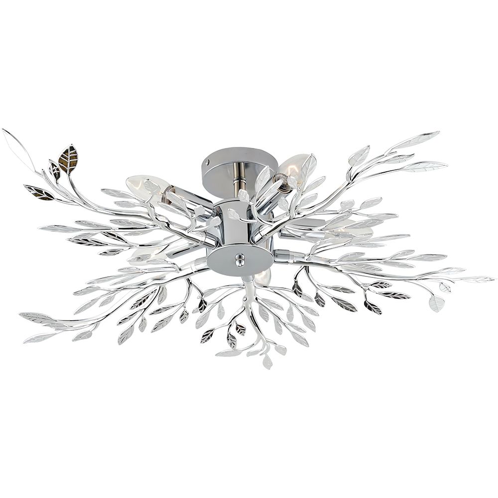 Lampada Da Soffitto Ebt021-5c Chrome