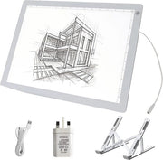 Luce Adattabile per Diamante - Alimentatore per Presa Italiana - 3 Opzioni di Brillantezza Regolabile - Fino a 8000 Lux - USB - Cassetto per Pittura