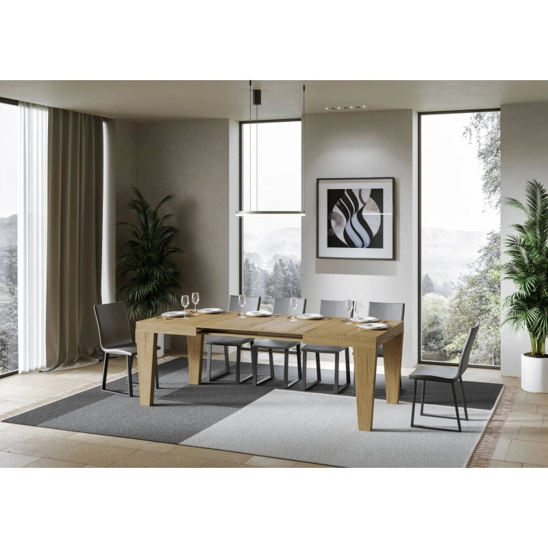Tavolo allungabile 120/380x90 cm Spimbo - Quercia Natura