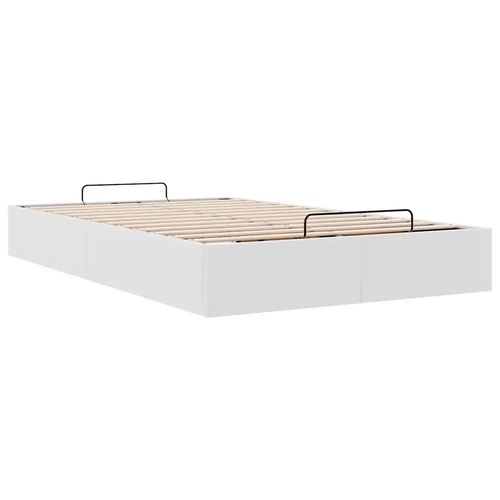 Struttura Letto Pouf senza Materasso 120x190 cm Similpelle 3310790
