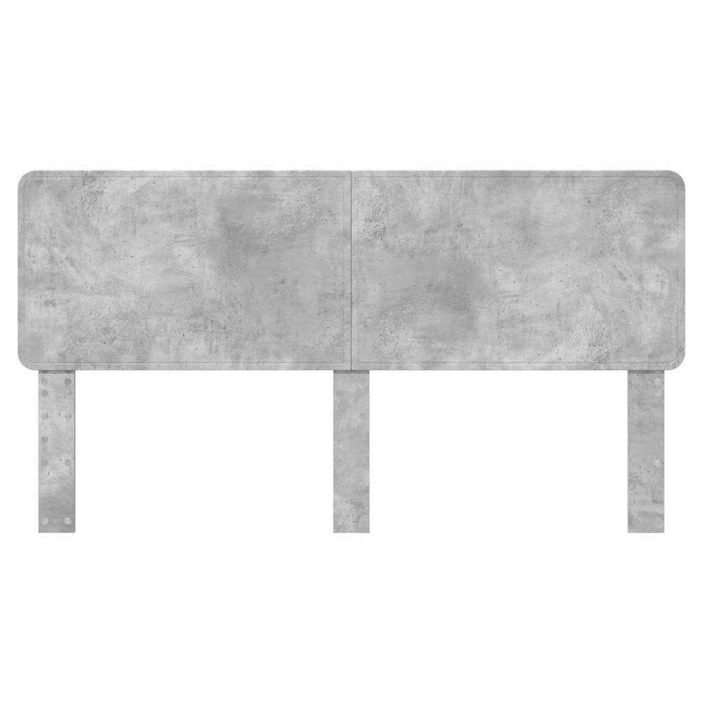 Testiera Grigio cemento Legno ingegnerizzato 887839