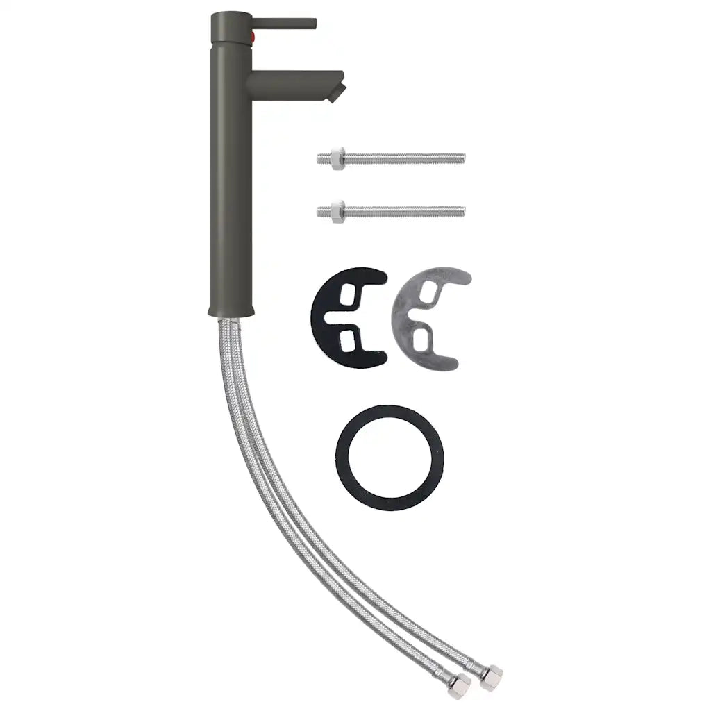 Lavandino con Rubinetto e Piletta Vetro Temperato Trasparente CFW8521243