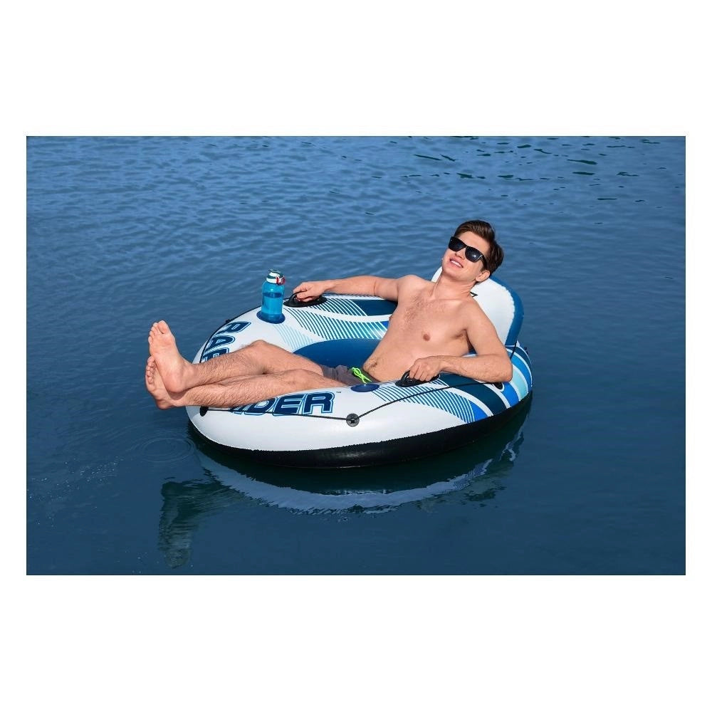 Trade Shop - Poltrona Galleggiante Singola Rapid Rider Mare Hydro Force Ciambella 135cm 43116 -