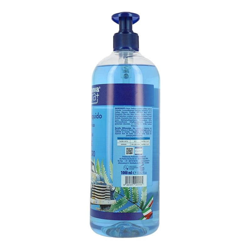 HYDRA VIVA+ SAPONE LIQUIDO MANI E VISO ESTRATTI DI FELCE E ZENZERO - 1L