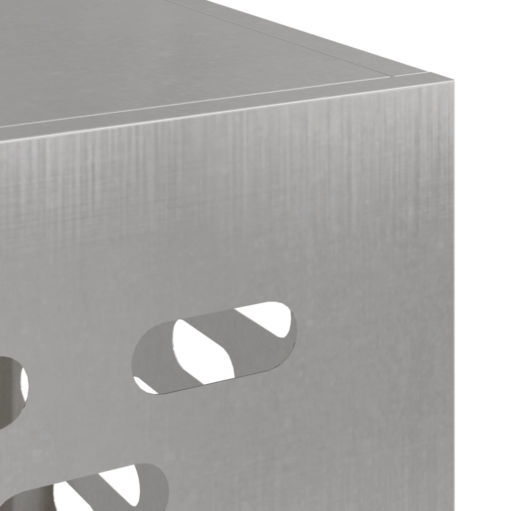 Copertura AC 90x40x60 cm Acciaio inossidabile