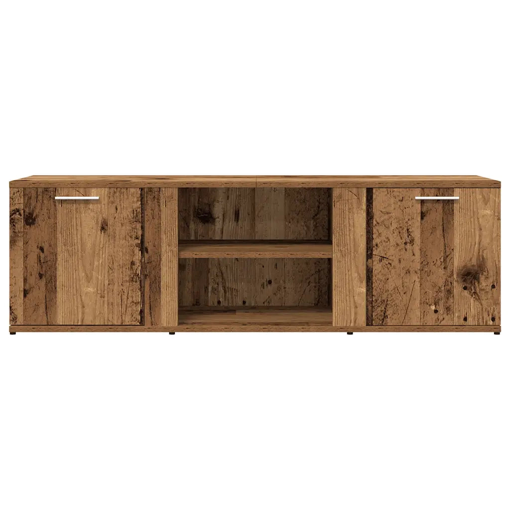Mobile Porta TV Legno Antico 120x34x37 cm in Legno Multistrato 855974