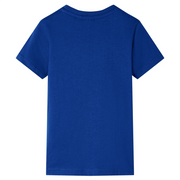 Maglietta per Bambini Blu Scuro 128
