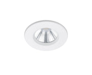 Illuminazione da Incasso da Interno a LED in Metallo Bianco Opaco