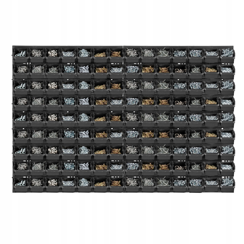 Pannello portautensili KADAX da parete per officina, 116x78 cm, 140 scomparti, garage/officina.