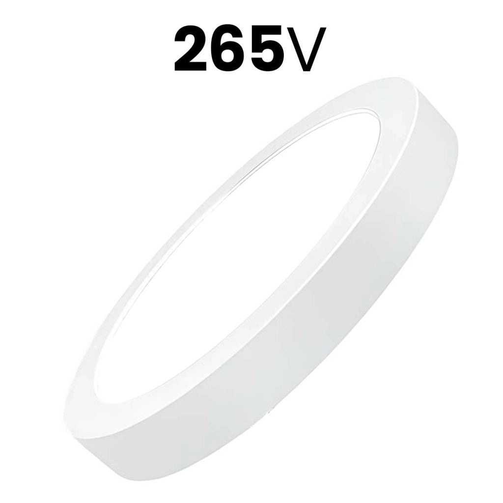 Pannello Luminoso LED Formato Rotondo 6W 83×83mm Design Ultrapiatto Bianco Avizar