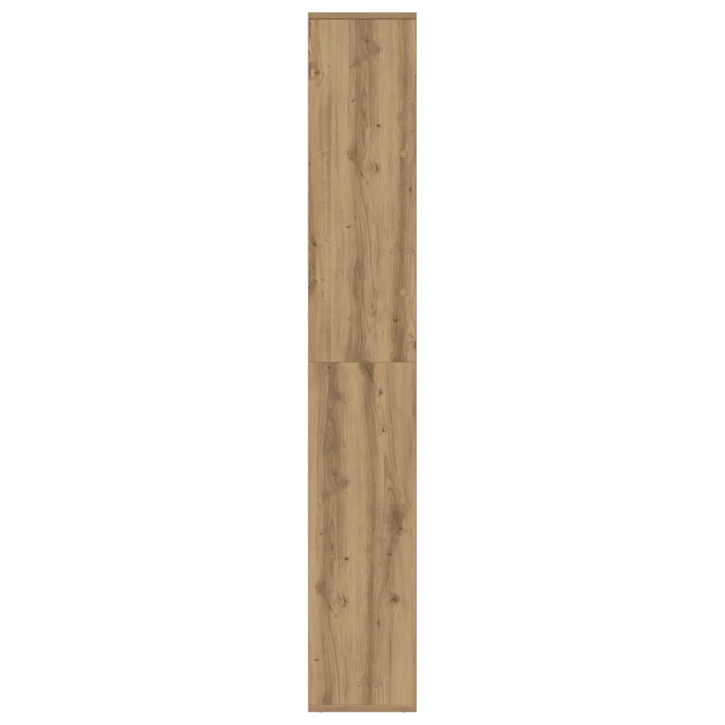 Libreria Divisorio-Scaffale per Libri-Mobile di Stoccaggio Rovere Artigianale 67x25x161,5 cm Truciolato