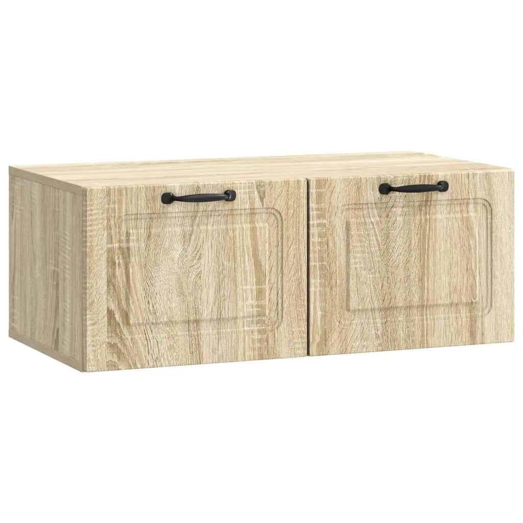 Mobile Porta TV da Muro Rovere Sonoma 78,5 x 41 x 30 cm 899367