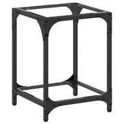 Tavolino salotto | Tavolino da caff¨¨ | Tavolino da Soggiorno con Piano Vetro Trasparente 30x30x40cm Acciaio