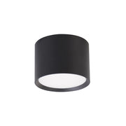 Spot soffitto Kendal nero tondo 8,2cm GX53 Light Prestige