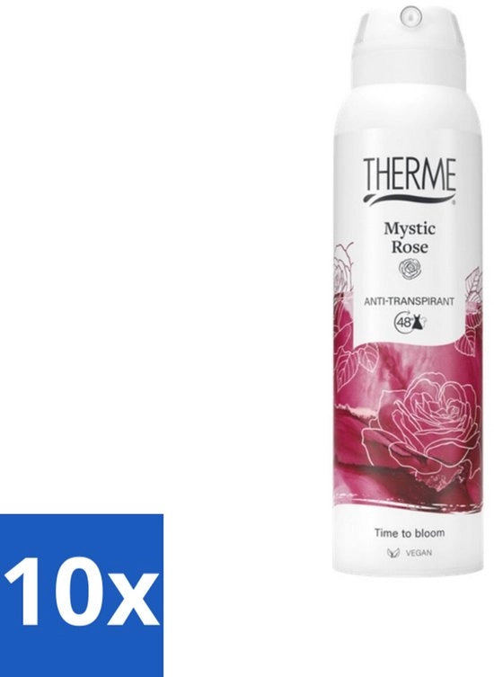 Anti-Transpirante – Fiore Mistico – 150 ml - Confezione in Bulk - 10 pezzi