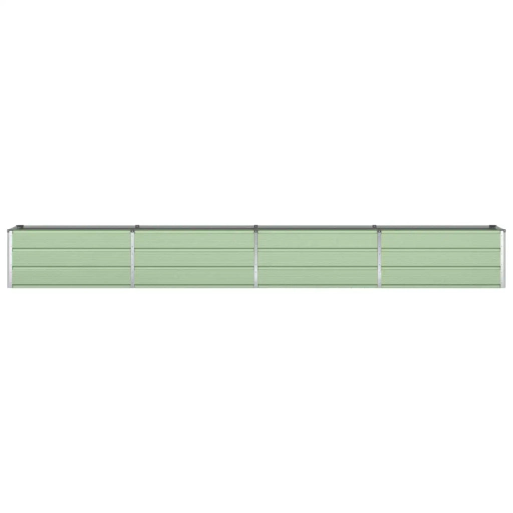 Fioriera Verde Pastello 385 x 50 x 45 cm Acciaio zincato