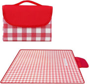Tenda da picnic - 200x200cm - Grande coperta da spiaggia - Imbottito e impermeabile - Sacchetto da trasporto con maniglia - Adatto per campeggio, parco, giardino, escursioni - Coperta da spiaggia impermeabile - Cuscino da campeggio - Coperta da spiaggia