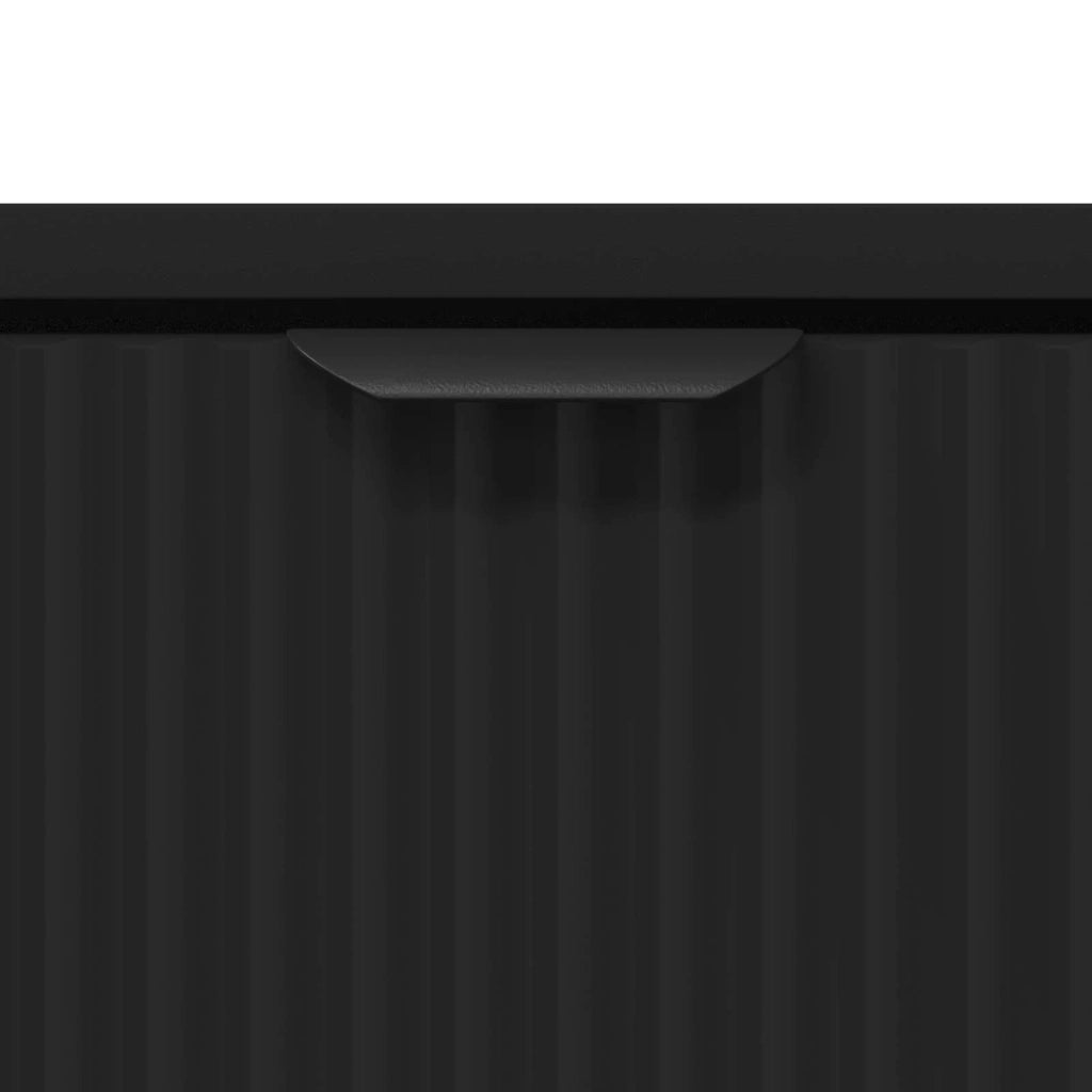 Tavolino da salotto con cassetto Rovere Nero 90 x 49 x 46 cm 883445