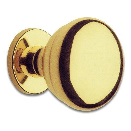 Ghidini 744770501 Pomolo Ottone Lucido Milena 70mm