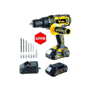 Vigor-Blinky Trapano a Percussione Vi-t20pli 2 Batterie 20V 1.5ah