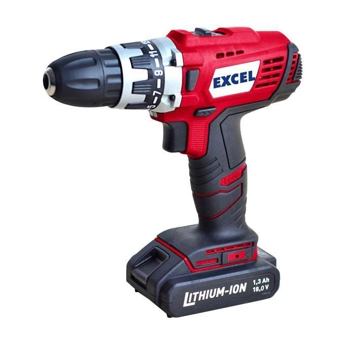 EXCEL Trapano Batteria p. 2v V.18,0 li Tb18p Excel 09120