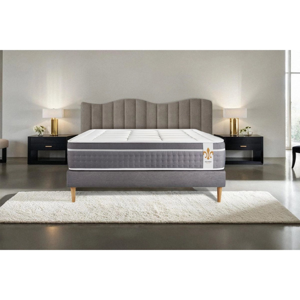 Materasso 90x190 cm Molle insacchettate e memory foam - Trente