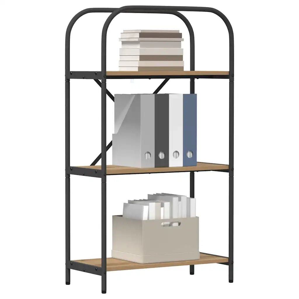 Libreria Rovere artigianale 60 x 30 x 109 cm Legno multistrato