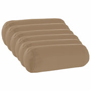 Federa 6 pz HEERLEN Tortora Ø 15 x 40 cm Poliestere 923340