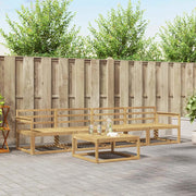 Set di divani da esterno 5 pcs Bianco 79 x 79 x 37 cm 3386013