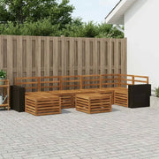 Set di divani da esterno 8 pcs Naturale 3384660