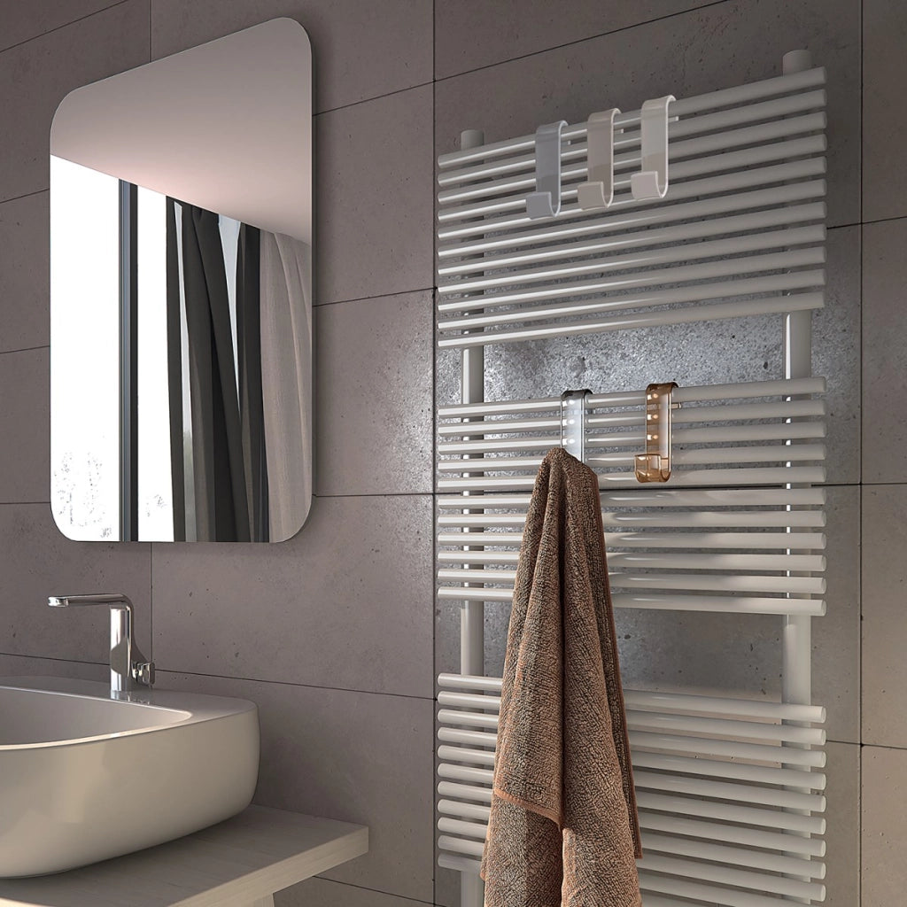 Appendiabiti termoarredo mago nero | eleganza e minimalismo
