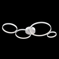 Plafoniera Modern in Metallo Olympia Bianco