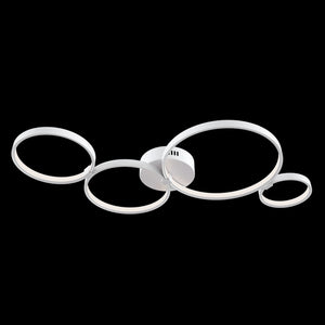 Plafoniera Modern in Metallo Olympia Bianco