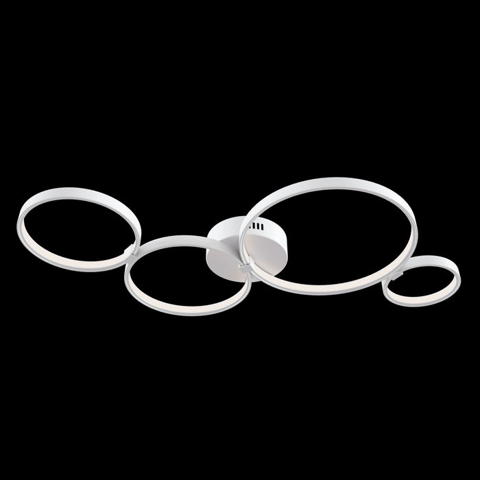 Plafoniera Modern in Metallo Olympia Bianco