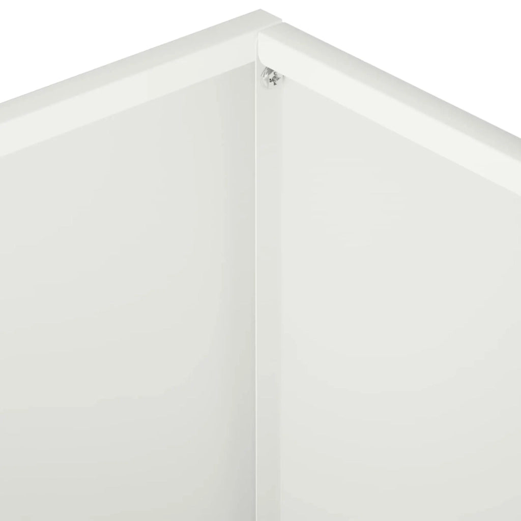 Vaso da giardino 2 pz Bianco 40 x 40 x 30 cm 8005039