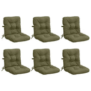Cuscini per Sedia Alta in 6 Pezzi VIANEN 6 pcs 100% Poliestere 953784