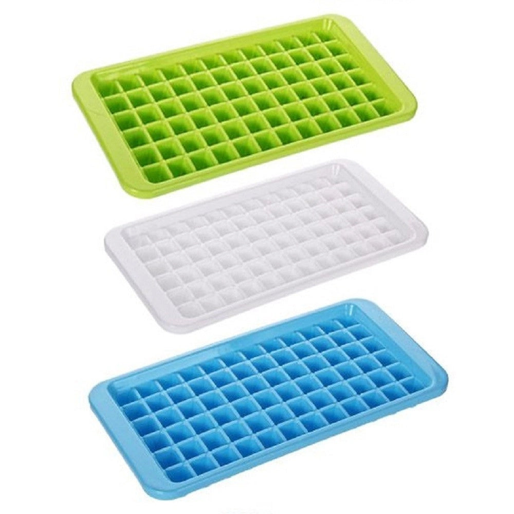 Trade Shop - Stampo Ghiaccio 72 Cubetti 12x24cm Vaschetta In Vari Colori Assortiti 0214133 -
