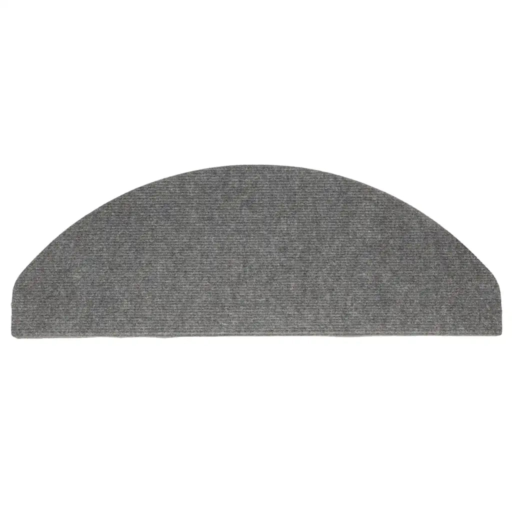 Tappetini Autoadesivi per Scale 10pz Grigi 65x22,5x3,5 cm 355257