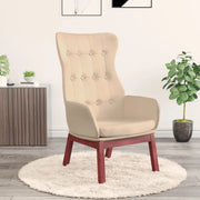 Poltrona Rilassante Crema in Tessuto cod mxl 14339