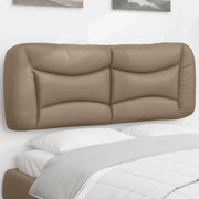 Cuscino Testiera-Cuscino per Testiera Hvar Cappuccino 140 cm in Similpelle